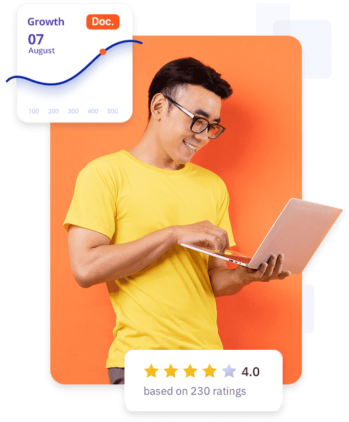 About our company and technology solutions illustration